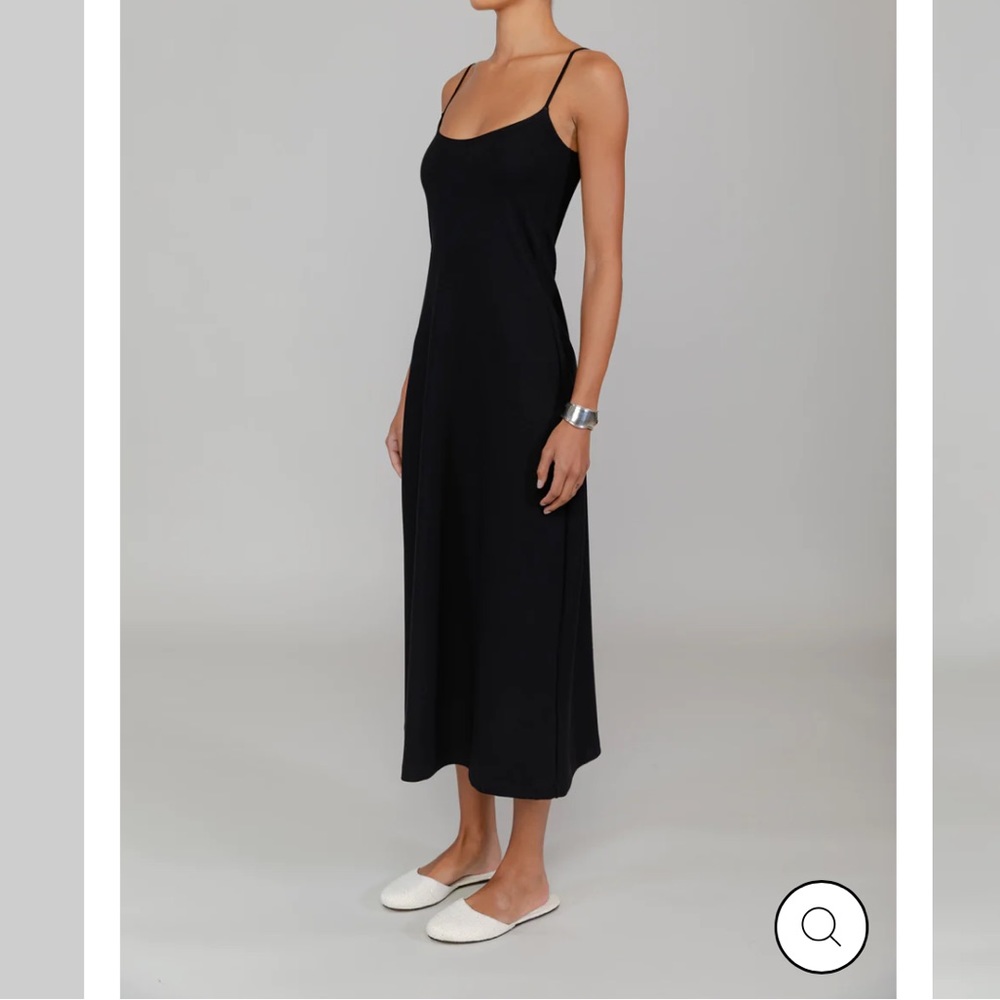 Leset Black Rio Maxi Tank Dress